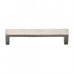 M Marcus Heritage Brass Hammered Wide Metro Design Cabinet Pull 192mm Centre to Centre